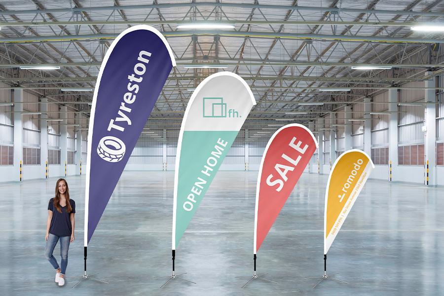 Teardrop Banner